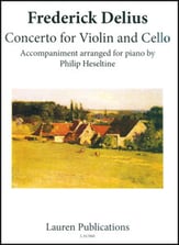 CONCERTO FOR VIOLIN AND CELLO -CNCL14 cover